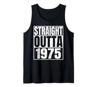 Straight Outta 1975 Vintage Year Classic Birth of Birthday Débardeur