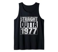 Straight Outta 1977 Classic Years Vintage Birth of Birthday Débardeur