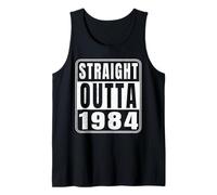 Straight Outta 1984 Classic 1984 Vintage Birth of Birthday Débardeur
