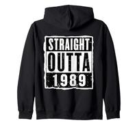 Straight Outta 1989 Anniversaire Unisexe Sweat à Capuche