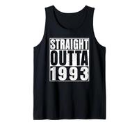 Straight Outta 1993 33 Years Old Gifts Vintage 33rd Birthday Débardeur