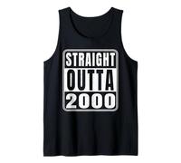 Straight Outta 2000 Classic 2000 Vintage Birth of Birthday Débardeur