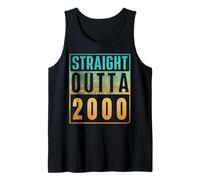 Straight Outta 2000 Vintage Years Birth of Birthday Classic Débardeur
