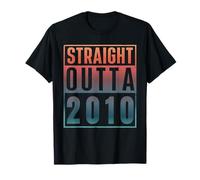 Straight Outta 2010 Birth of Birthday Classic 2010 Vintage T-Shirt