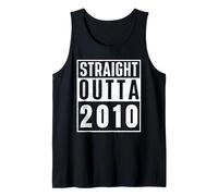 Straight Outta 2010 Birth of Birthday Classic Years Vintage Débardeur