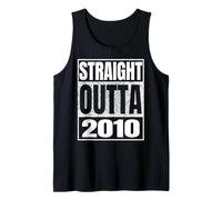 Straight Outta 2010 Vintage 2010 Classic Birth of Birthday Débardeur