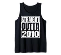 Straight Outta 2010 Vintage Year Classic Birth of Birthday Débardeur