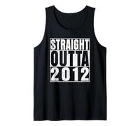Straight Outta 2012 14 Years Old Gifts Vintage 14th Birthday Débardeur