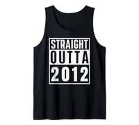 Straight Outta 2012 Birth of Birthday Classic Years Vintage Débardeur