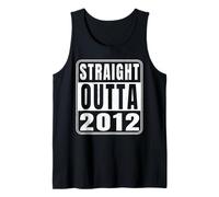 Straight Outta 2012 Classic 2012 Vintage Birth of Birthday Débardeur