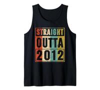 Straight Outta 2012 Classic Birth of Birthday 2012 Vintage Débardeur