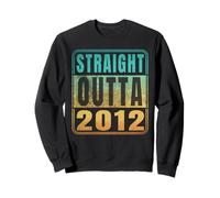Straight Outta 2012 Classic Birth of Birthday Years Retro Sweatshirt