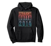 Straight Outta 2014 Birth of Birthday Classic 2014 Vintage Sweat à Capuche