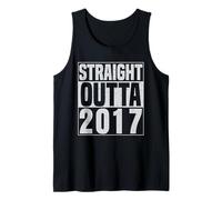 Straight Outta 2017 Classic Years Vintage Birth of Birthday Débardeur