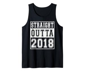 Straight Outta 2018 Classic Birth of Birthday Year Vintage Débardeur
