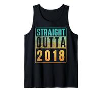 Straight Outta 2018 Vintage Years Birth of Birthday Classic Débardeur