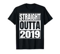 Straight Outta 2019 Birth of Birthday 2019 Years Old Vintage T-Shirt