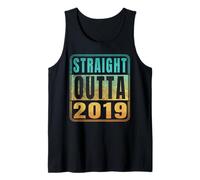 Straight Outta 2019 Classic Birth of Birthday Years Retro Débardeur