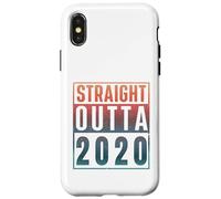 Straight Outta 2020 Birth of Birthday Classic 2020 Vintage Coque pour iPhone X/XS