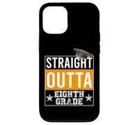 Straight Outta 8th Grade Graduation Coque pour iPhone 12/12 Pro
