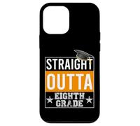 Straight Outta 8th Grade Graduation Coque pour iPhone 12 Mini