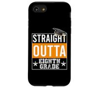 Straight Outta 8th Grade Graduation Coque pour iPhone SE (2020) / 7/8