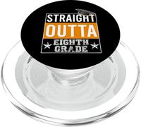 Straight Outta 8th Grade Graduation PopSockets PopGrip pour MagSafe