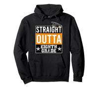Straight Outta 8th Grade Graduation Sweat à Capuche