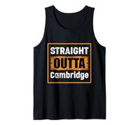Straight Outta Cambridge Massachusetts USA Rétro Vintage Débardeur