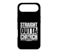 Straight Outta Church Humour basé sur la Foi drôle Coque pour iPhone Air