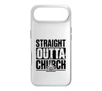 Straight Outta Church Humour basé sur la Foi drôle Coque pour iPhone Air