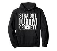 Straight Outta Crockett Vintage Sweat à Capuche