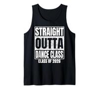 Straight Outta Dance Class Graduate Class 2026 Graduation Débardeur