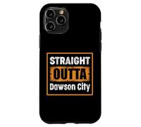 Straight Outta Dawson City USA Rétro Vieilli Vintage Humo Coque pour iPhone 11 Pro