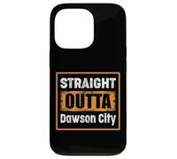 Straight Outta Dawson City USA Rétro Vieilli Vintage Humo Coque pour iPhone 13 Pro