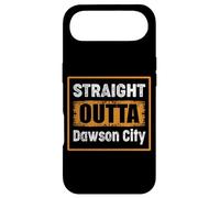 Straight Outta Dawson City USA Rétro Vieilli Vintage Humo Coque pour iPhone Air