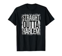 Straight Outta Harlem Style Grungy T-Shirt