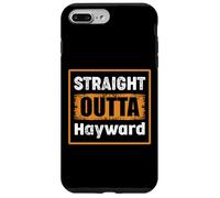 Straight Outta Hayward USA Retro Distressed Vintage Humour Coque pour iPhone 7 Plus/8 Plus
