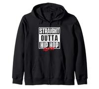 Straight Outta Hip Hop Class - 80s 90s Old School Hip Hop Class Sweat à Capuche