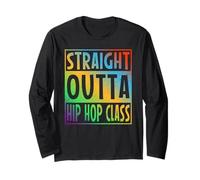 Straight Outta Hip Hop Class Graduation Class 2026 Gifts Manche Longue