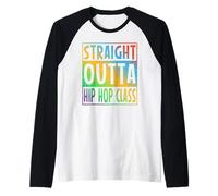 Straight Outta Hip Hop Class Graduation Class 2026 Gifts Manche Raglan