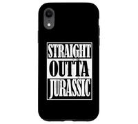 Straight Outta Jurassic, Amoureux des Dinosaures, Chasseur de fossiles Coque pour iPhone XR