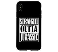 Straight Outta Jurassic, Amoureux des Dinosaures, Chasseur de fossiles Coque pour iPhone XS Max
