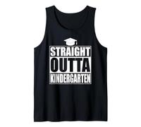 Straight Outta Kindergarten Tee Funny Class Gifts Graduation Débardeur