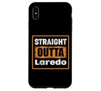 Straight Outta Laredo Texas USA Rétro Vieilli Vintage Coque pour iPhone XS Max