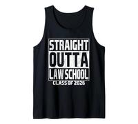 Straight Outta Law School Graduation Class 2026 Law School Débardeur