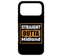 Straight Outta Midland Texas USA Rétro Vieilli Vintage Coque pour iPhone 17 Pro Max