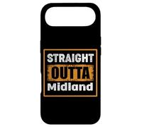 Straight Outta Midland Texas USA Rétro Vieilli Vintage Coque pour iPhone Air