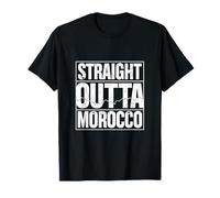 Straight Outta Morocco | Moroccan Diaspora | Moroccan Pride T-Shirt