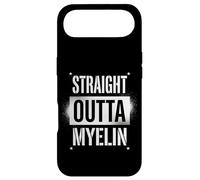 Straight Outta Myelin Multiple Sclerosis MS Awareness Coque pour iPhone Air